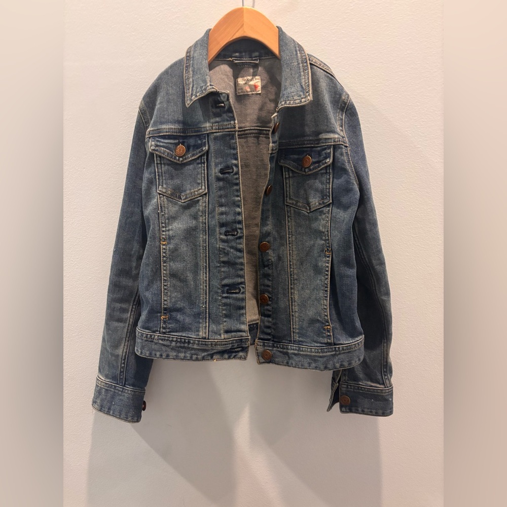 Crewcuts Light Blue Denim Jacket with Button Flap Pockets